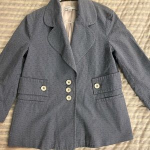 See by Chloe excellent blue cotton blazer jacket, 38/2